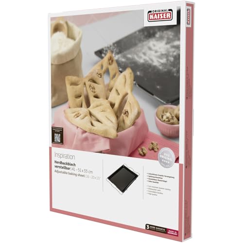 kaiser-inspiration-kuchen-backblech-ausziehbar-41-51-x-33-cm-schwarz image 7