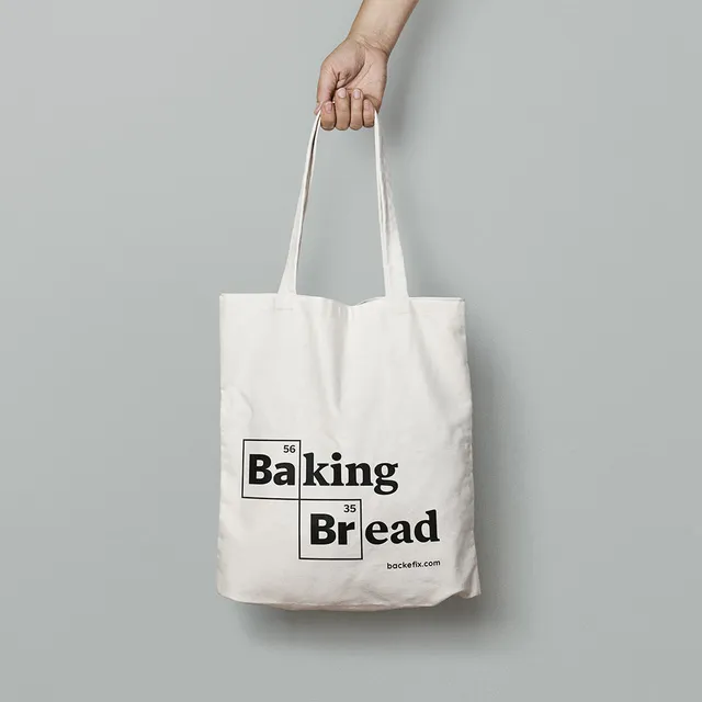 backefix-baumwolltasche-baking-bread-tragetasche-aus-baumwolle image 1