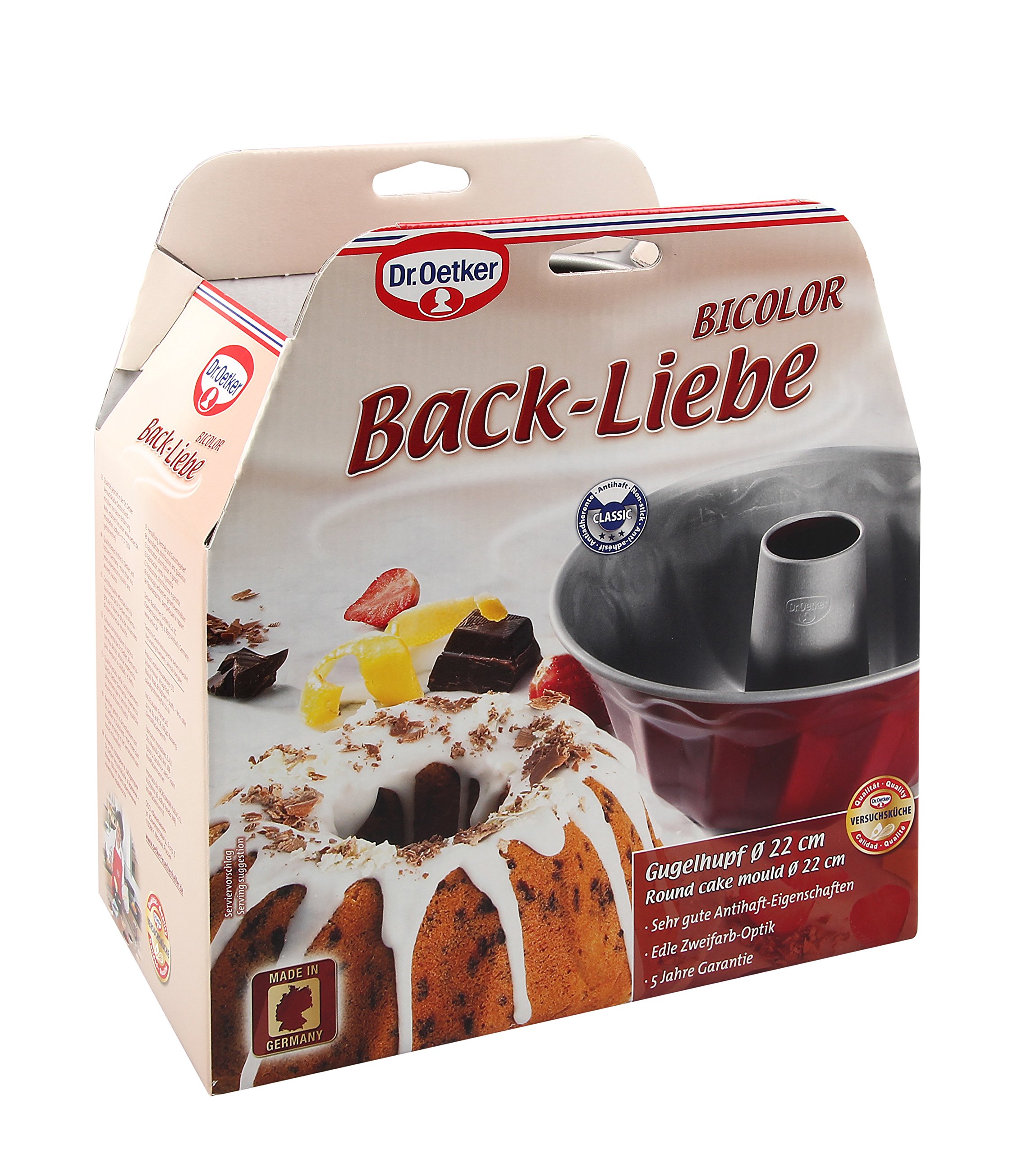dr-oetker-gugelhupfform-22-cm-stahl-antihaft-grau-rot image 4