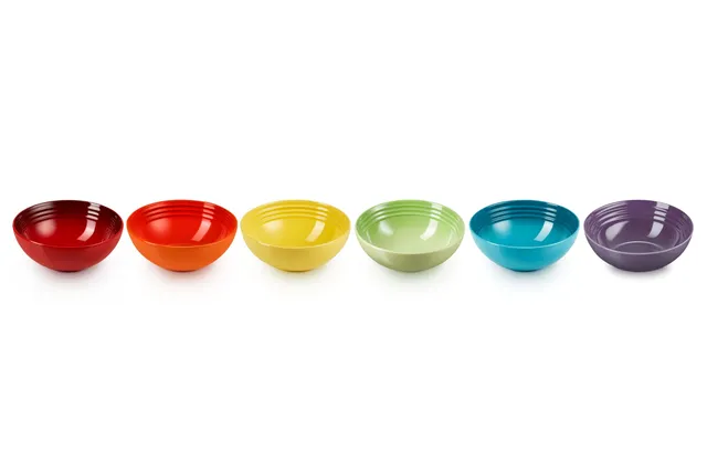 le-creuset-6er-set-m-slischalen-steinzeug-16-cm-regenbogen image 1