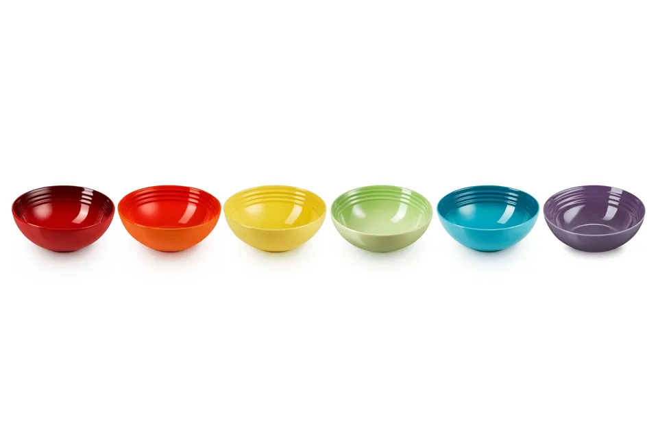 le-creuset-6er-set-m-slischalen-steinzeug-16-cm-regenbogen image 1