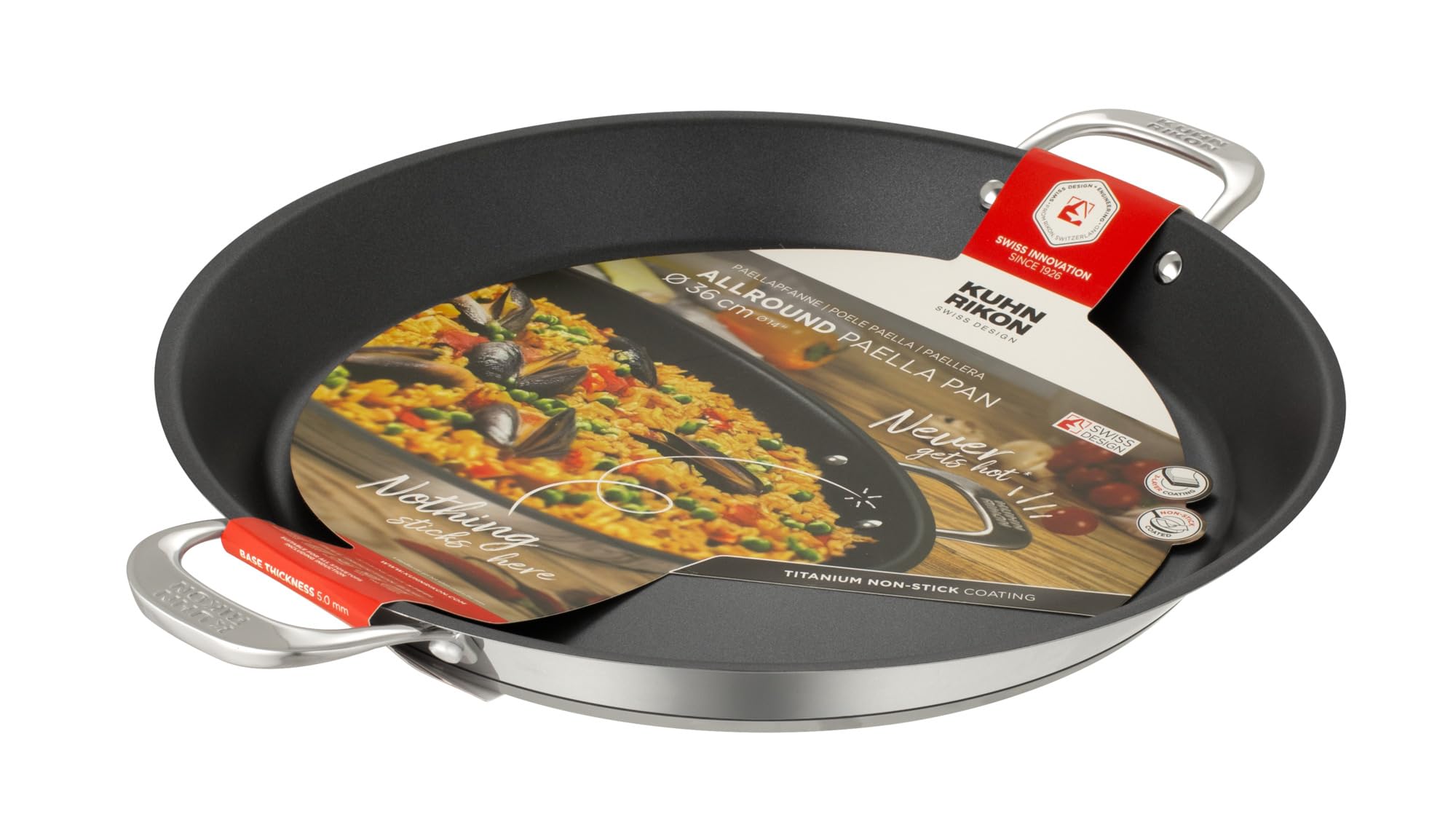 kuhn-rikon-allround-paellapfanne-36-cm-induktion-edelstahl-antihaft image 1