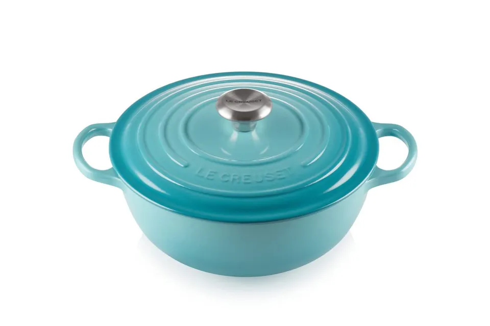 le-creuset-signature-la-marmite-gusseisen-br-ter-26-cm-4-1-l-karibik image 1