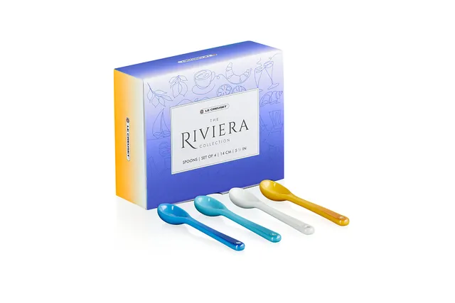 le-creuset-heritage-steinzeug-l-ffel-set-4-teilig-riviera image 1